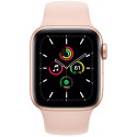 Apple Watch SE GPS 40mm Sport Band, gold/pink sand