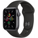 Apple Watch SE GPS 40mm Sport Band, space gray/black