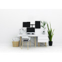 Omega double desk mount OUPC024D