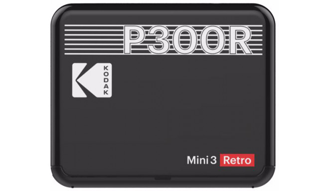 Kodak photo printer Mini 3 Plus Retro, black