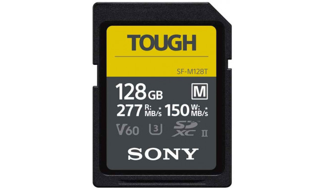 Sony карта памяти SDXC 128GB M Tough UHS-II Class 10 U3 V60