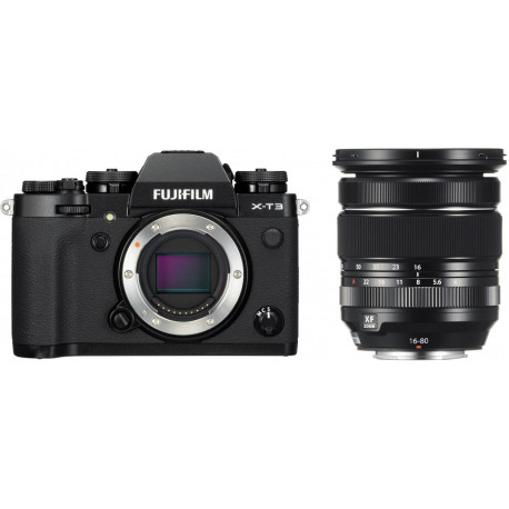 Fujifilm X-T3 + 16-80 мм Kit, черный