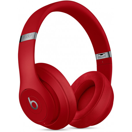Beats беспроводные наушники + микрофон Studio3, красные