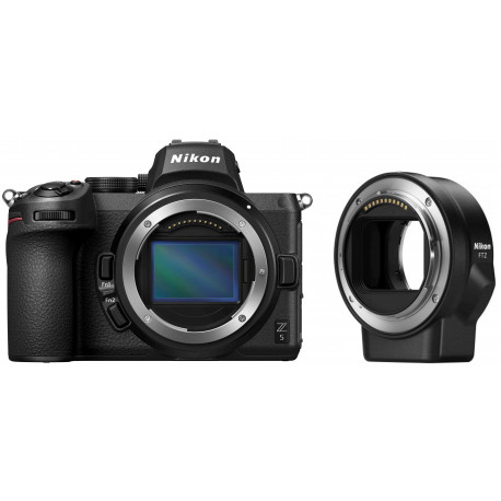Nikon Z5 body + lens adapter FTZ