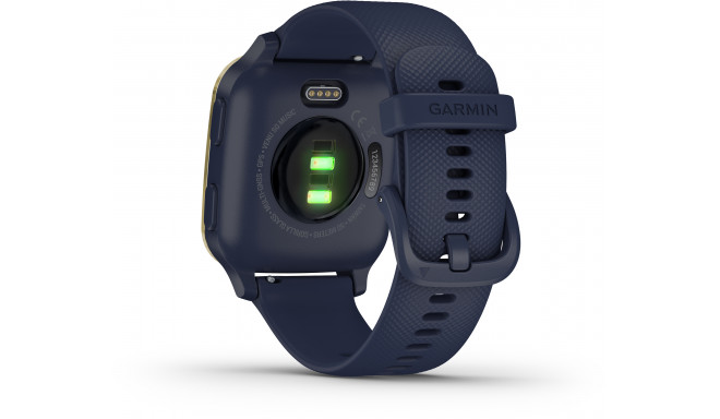 Garmin Venu Sq Music, navy/light gold Smartwatches Photopoint