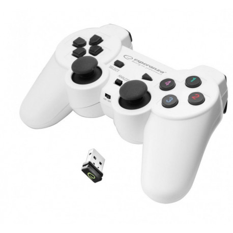 Esperanza gamepad Gladiator EGG108W, white