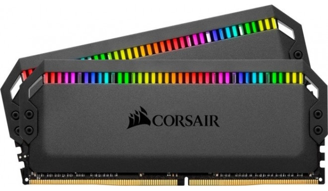 Corsair DDR4 - 32 GB -3600 - CL - 18 - Dual Kit, Dominator Platinum RGB (black, CMT32GX4M2Z3600C18)