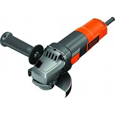 BLACK + DECKER angle grinder BEG220K (orange / black, case, 900 watt)