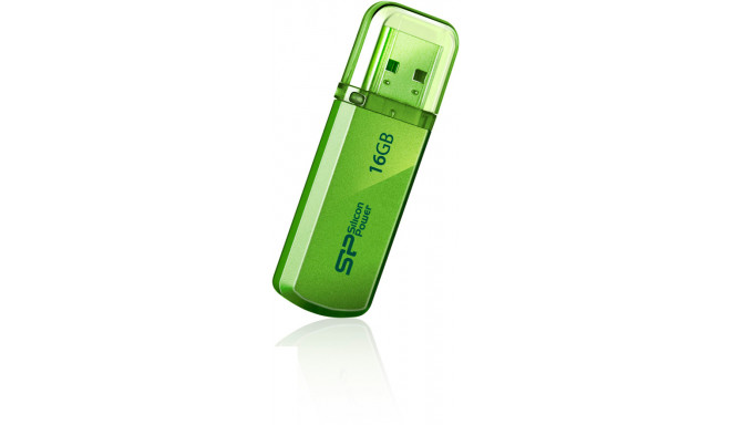 Silicon Power флешка 16GB Helios 101, зеленый