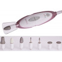 Sanitas SMA 35 manicure / pedicure set, nail care (white / grey)