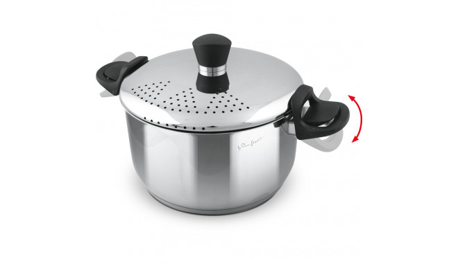 Pot with drain lid 5,8l LaMart