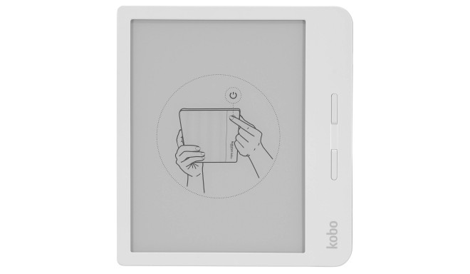 Kobo e-reader Libra H2O, white