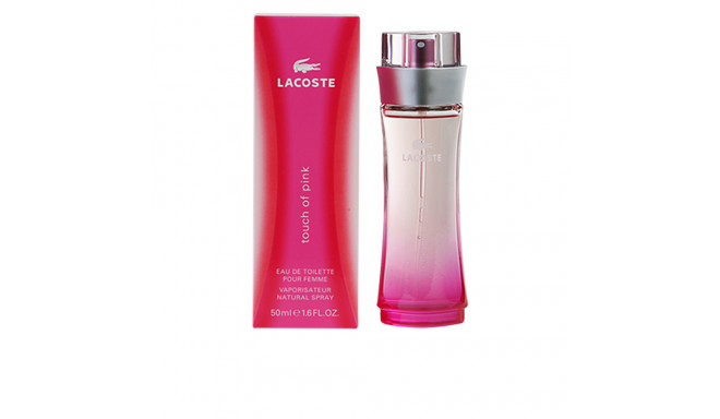 LACOSTE TOUCH OF PINK POUR FEMME eau de toilette vaporizador 50 ml