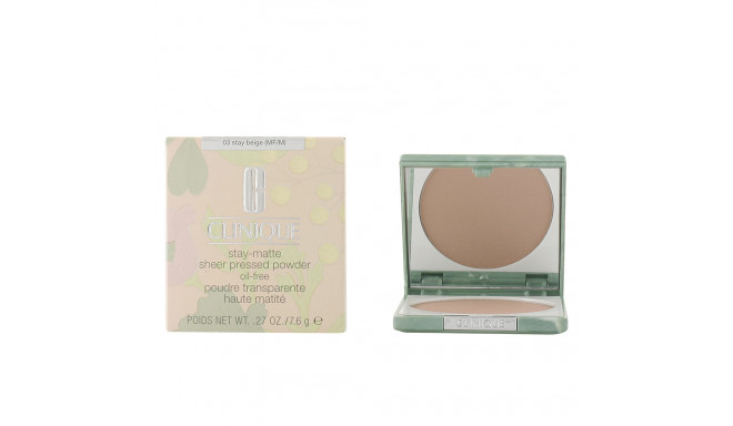 CLINIQUE STAY MATTE SHEER powder #03-stay beige 7,6 gr