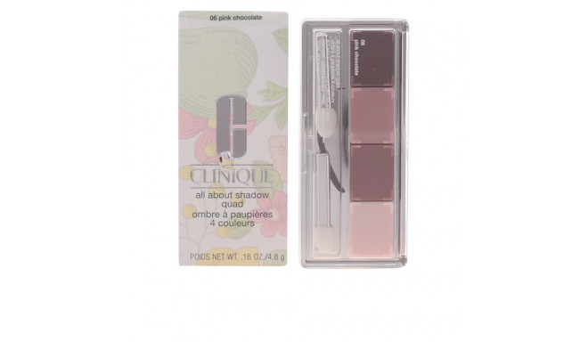 CLINIQUE ALL ABOUT SHADOW quad #06-pink chocolate 4.8 gr