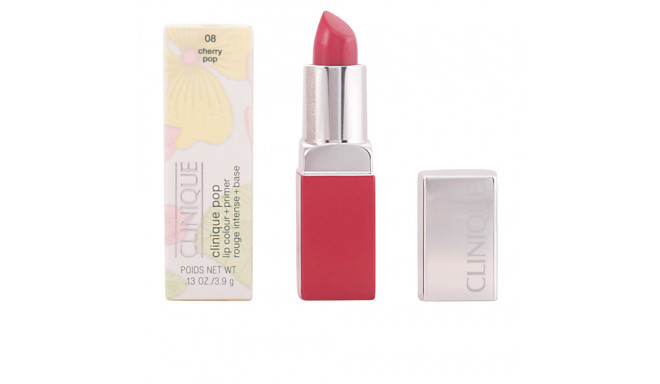 CLINIQUE POP lip colour + primer #08-cherry pop