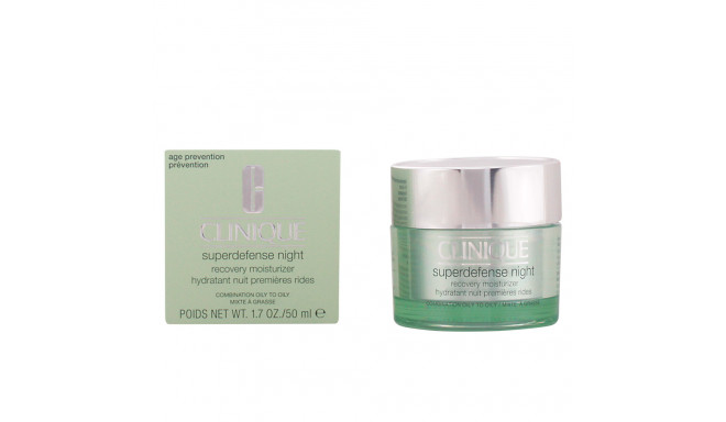 CLINIQUE SUPERDEFENSE NIGHT recovery moisturizer III/IV 50 ml