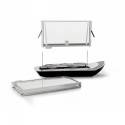 Toaster with glass walls BUGATTI VELA 04-NOUN (2400W; transparent color)