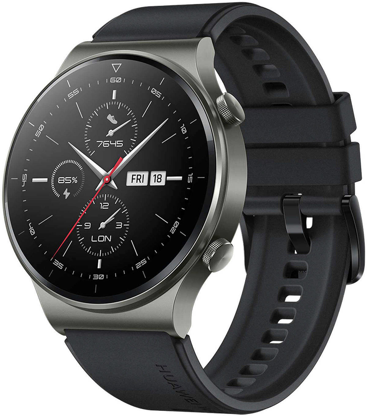 Huawei Watch GT 2 Pro Sport, titanium/must