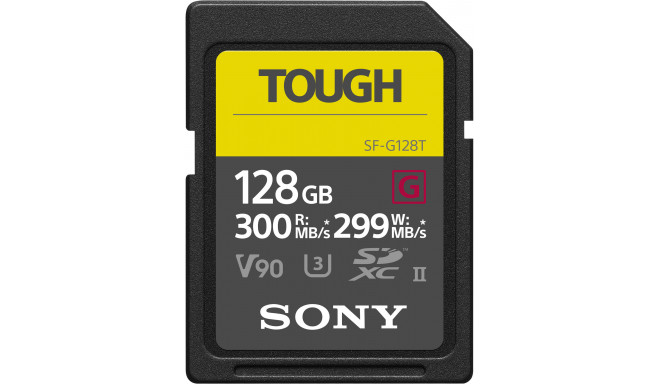 Sony карта памяти SDXC 128GB G Tough UHS-II U3 V90