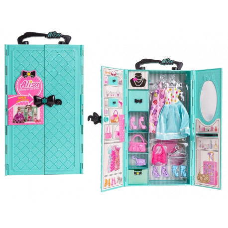 Askato nuku riidekapp Dressing room with equipment, sinine