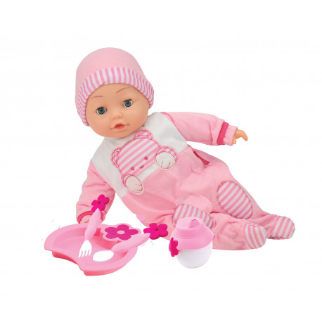 BAMBOLINA 40cm bērna lelle ar aksesuāriem, 50 vārdi igauniski val., BD1392EE