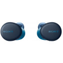 Sony wireless headset WF-XB700L, blue