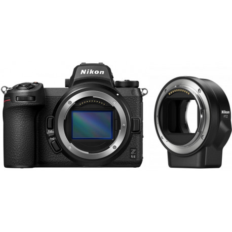 Nikon Z6 II kere + objektiivi adapter FTZ