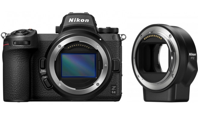 Nikon Z6 II kere + objektiivi adapter FTZ