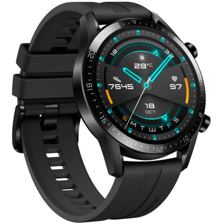 Huawei Watch GT 2 46mm, must sport (avatud pakend)