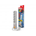 SURGE PROTECTOR ACAR F5 1,8M GREY
