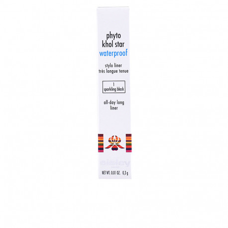 SISLEY PHYTO KHOL STAR WATERPROOF #01-sparkling black 0,3 gr