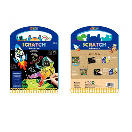 Book with scratches - Adventure