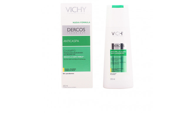 VICHY DERCOS champú anticaspa cabellos secos 200 ml