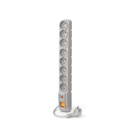 SURGE PROTECTOR ACAR S8 3M 8X FRENCH OUTLETS GREY