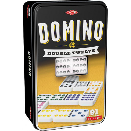 Tactic настольная игра Domino Double 12