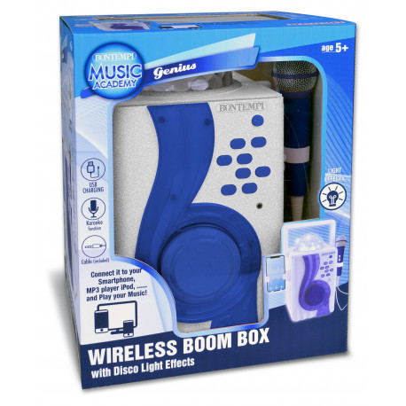 BONTEMPI karaoke wireless boom box, 48 6100