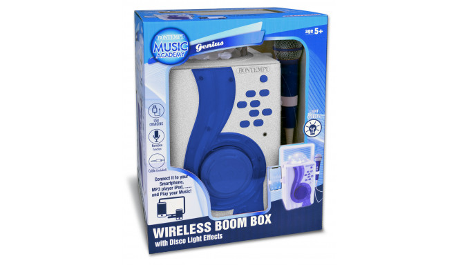 BONTEMPI karaoke wireless boom box, 48 6100