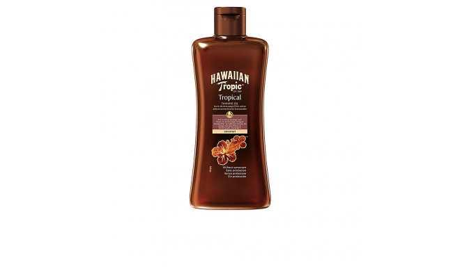 HAWAIIAN TROPIC COCONUT tropical tanning oil SPF0 200 ml