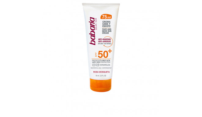 BABARIA SOLAR CARA&ESCOTE fluido anti-manchas SPF50+ 75 ml