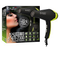 Id Italian hair dryer Airlissimo GTI 2300, black/green