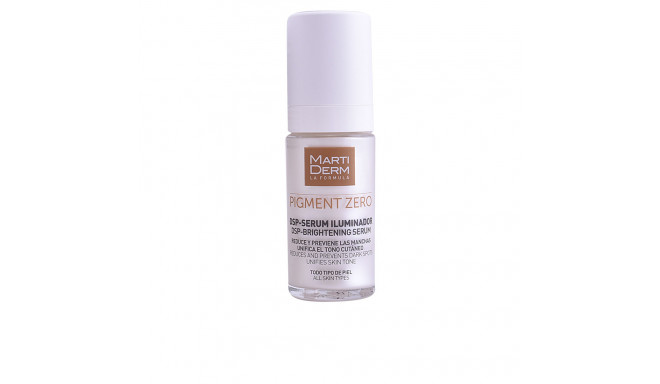 MARTIDERM PIGMENT ZERO DSP sérum Iluminador despigmentante 30 ml