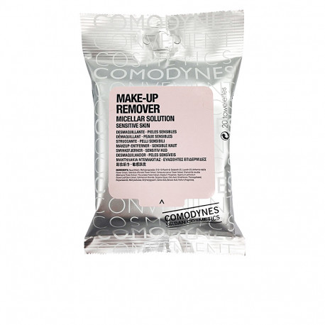 COMODYNES MAKE-UP REMOVER micellar solution sensitive skin 20 uds