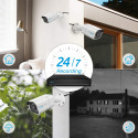 Reolink RLK8-800B4 4K PoE IP security camera kit with 2TB NVR recorder