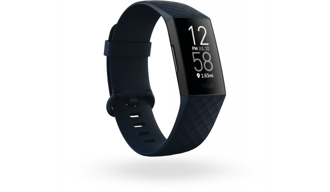 Fitbit activity tracker Charge 4 GPS, storm blue