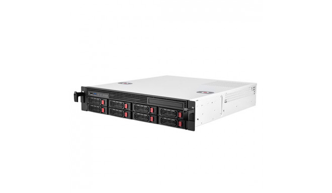 Silverstone RM21-308, rack enclosure (black, 2U)