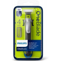 Philips OneBlade QP2530 / 20, beard trimmer (light green / dark gray)