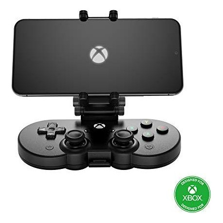 8BitDo SN30 Pro for Android + clip, gamepad (black, Xbox cloud gaming)