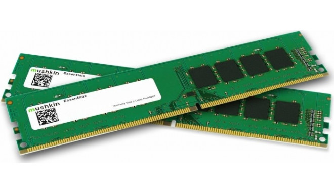 Mushkin DDR4 - 64 GB -3200 - CL - 22 - Dual Kit, RAM (MES4U320NF32GX2, Essentials)
