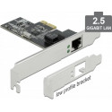 DeLOCK 89564 networking card Ethernet 2500 Mbit/s Internal, Network adapter